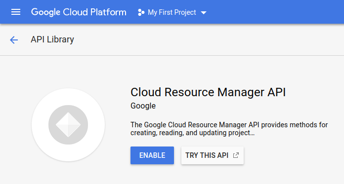 Enable GCP APIs