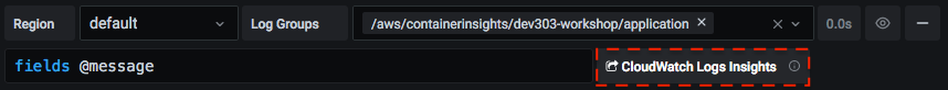 CloudWatch Logs deep linking