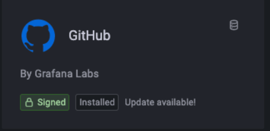 Grafana-update-available