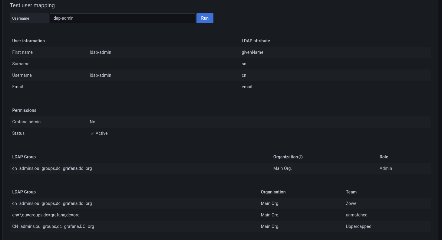 Using wildcard mapping for team sync