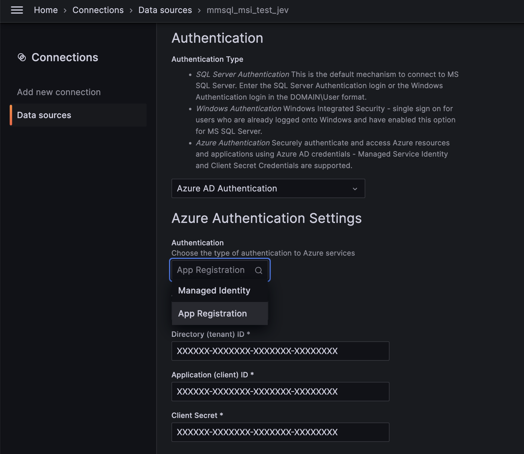 Azure MSI Authentication