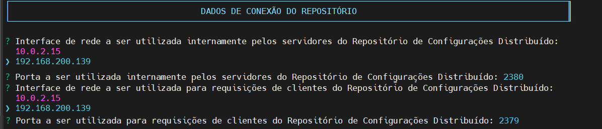 Portas e Interface de rede para requisições de clientes