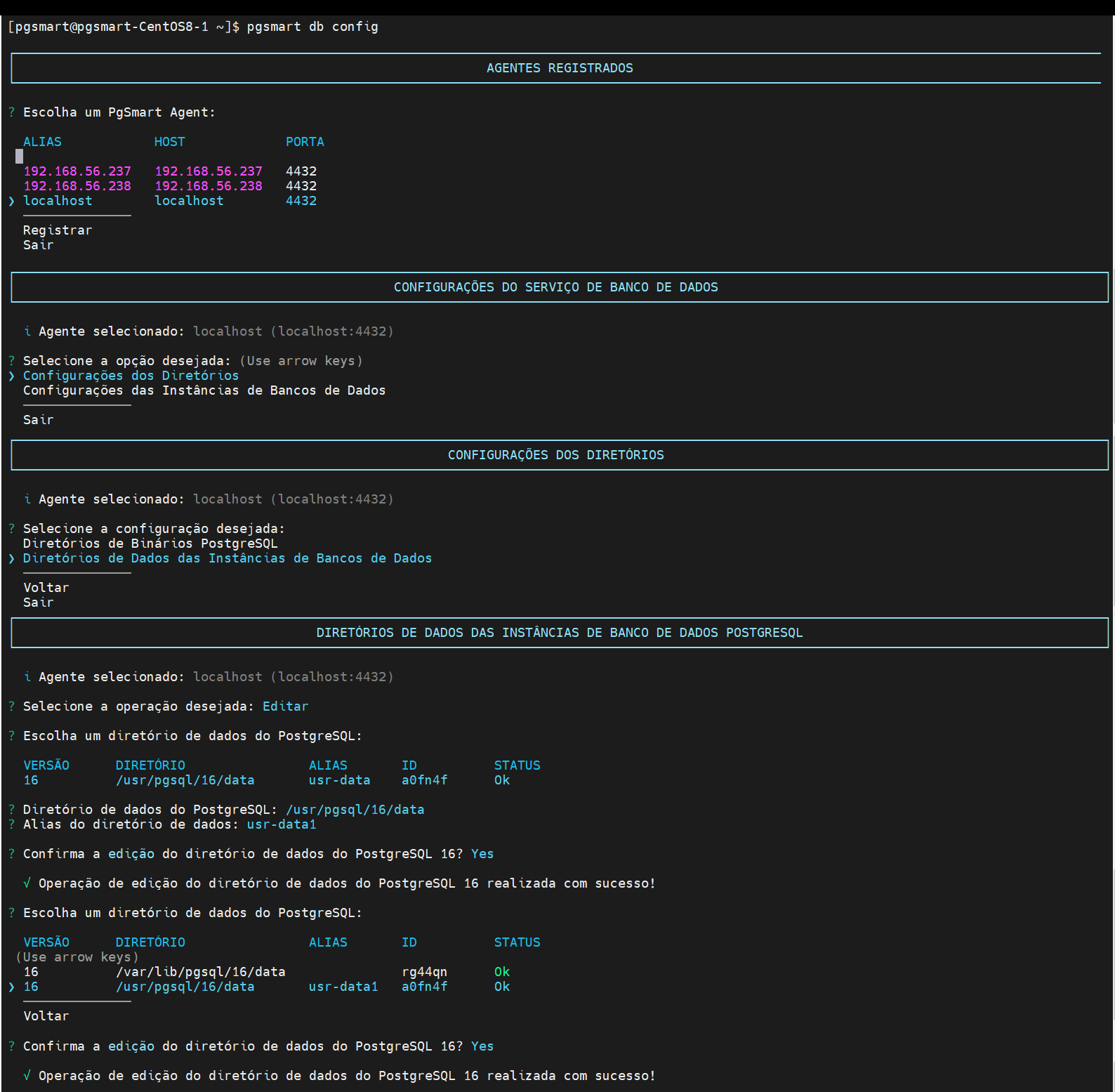Figure 3 - Data Directory - Edit