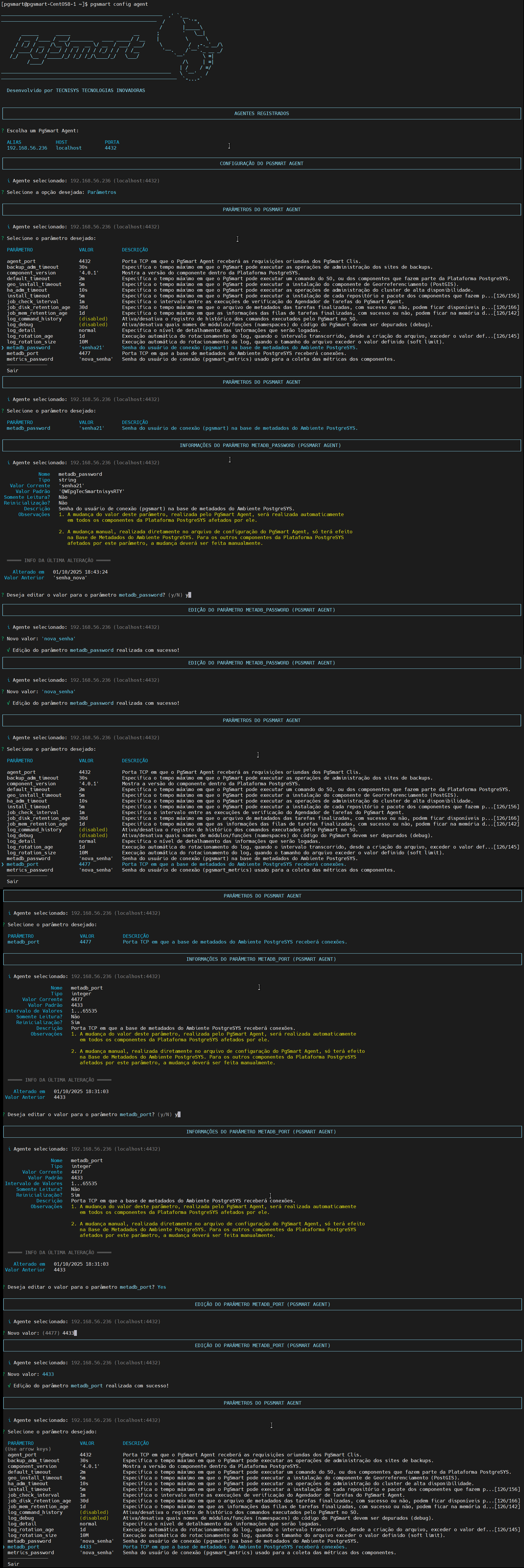 Figure 1 - Metadata Connection Parameters Configuration