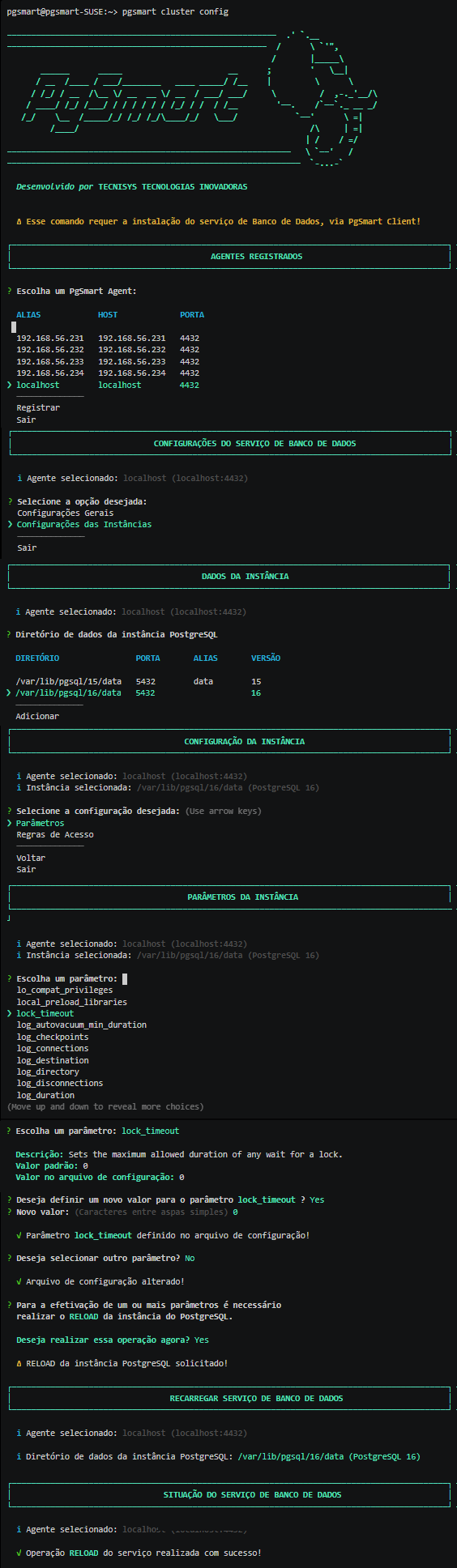 Figure 1 -Cluster Parameters Configuration