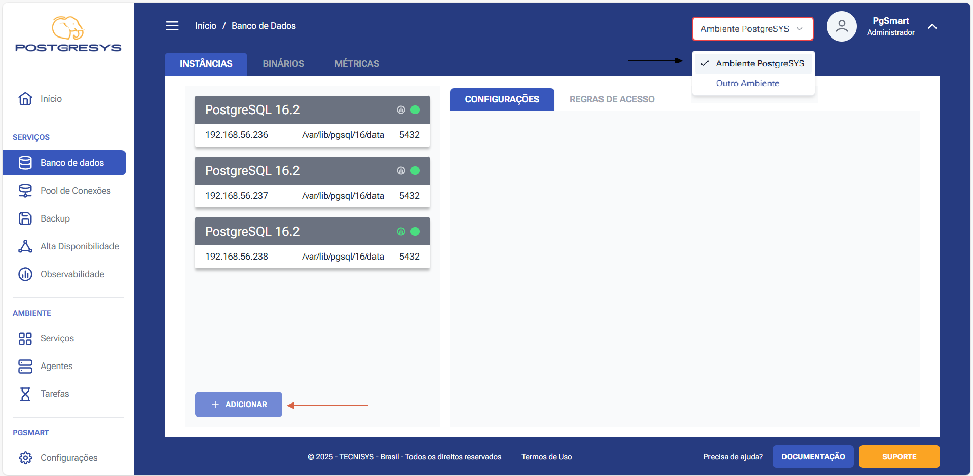 Figure 1 – Initialize Instance – select option