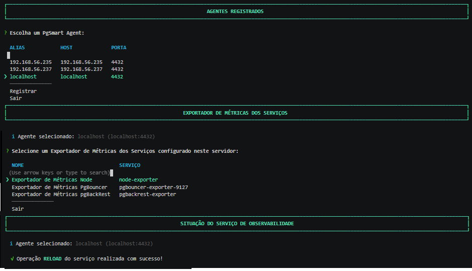 Figura 5 - Exportador de Métricas - Node - Reload