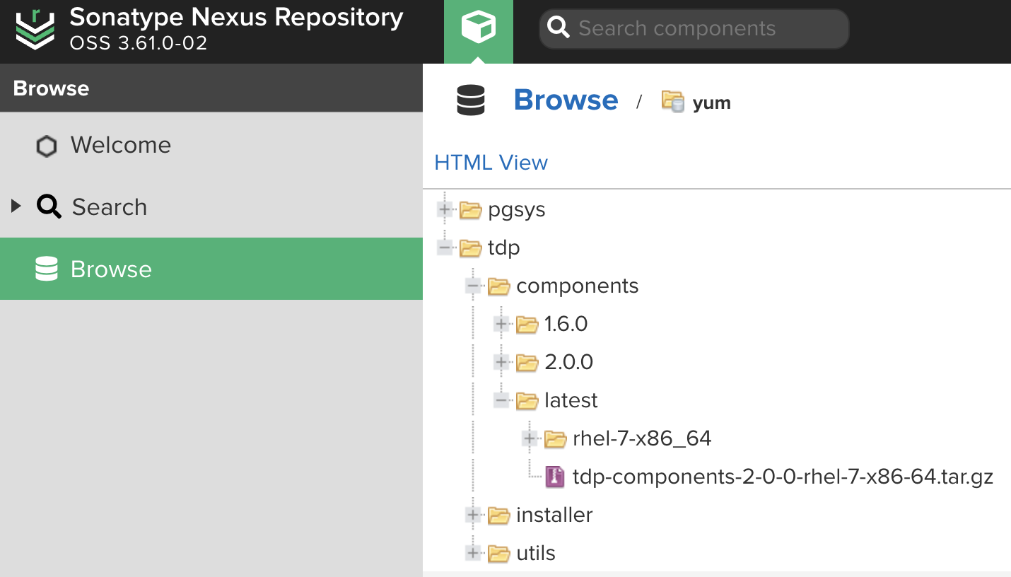 Repositório Público de Pacotes da Tecnisys