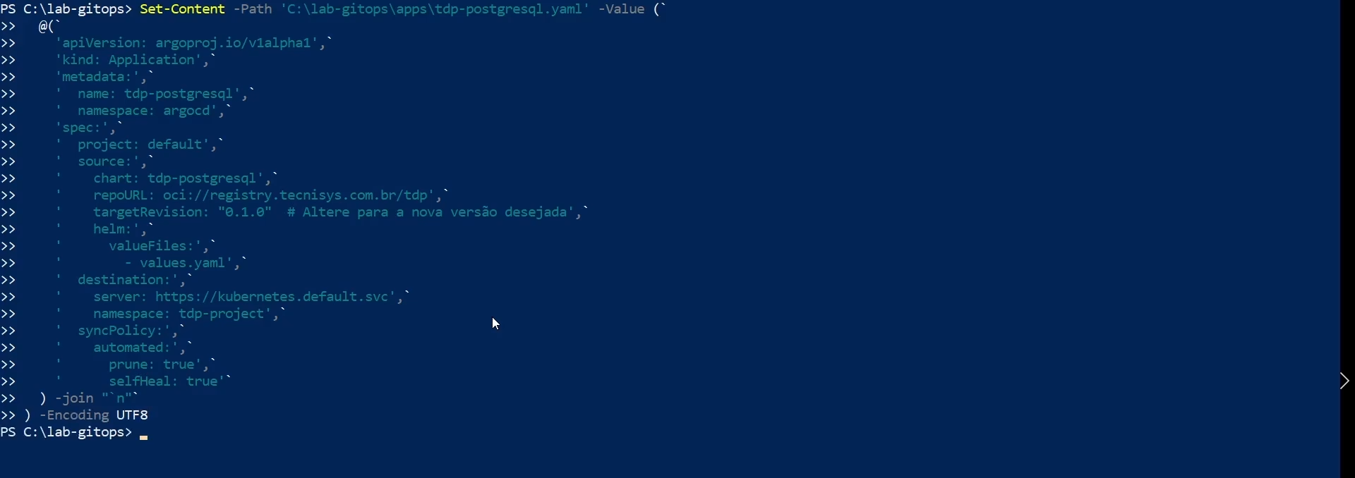 Figure 1 - Editing the Manifest