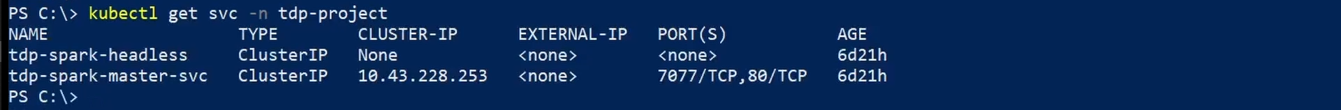 Figure 2 - Checking Services