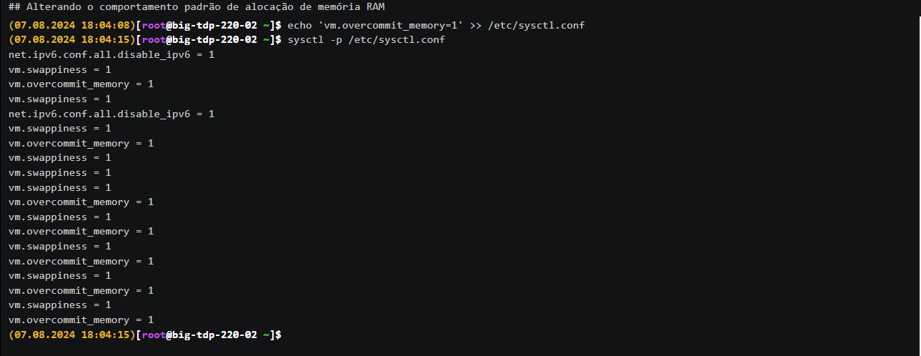 Figure 2 - Change default RAM
